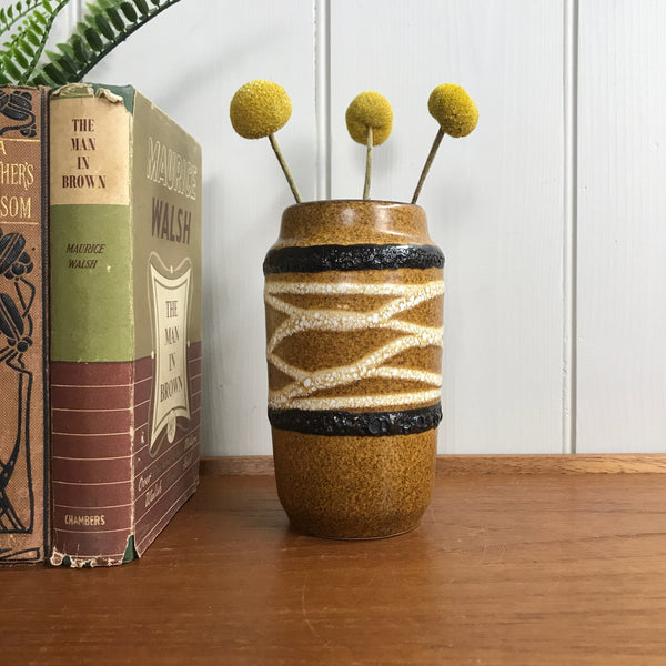 Mid Century West German Ceramic Vase #231-15b