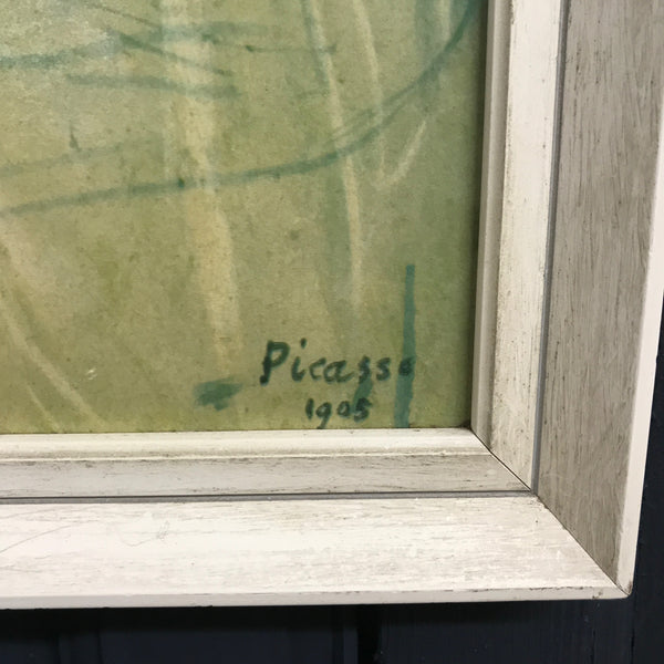 Vintage 1960s 'Mother & Child' Print Framed