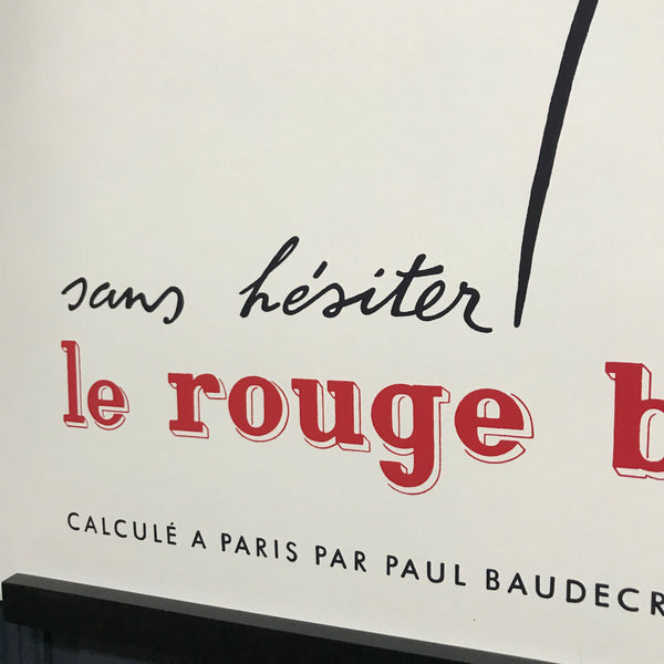 'Le Rouge Baiser' Poster Print #A12