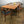 Vintage Extending Dining Table & Six Reupholstered Dining Chairs