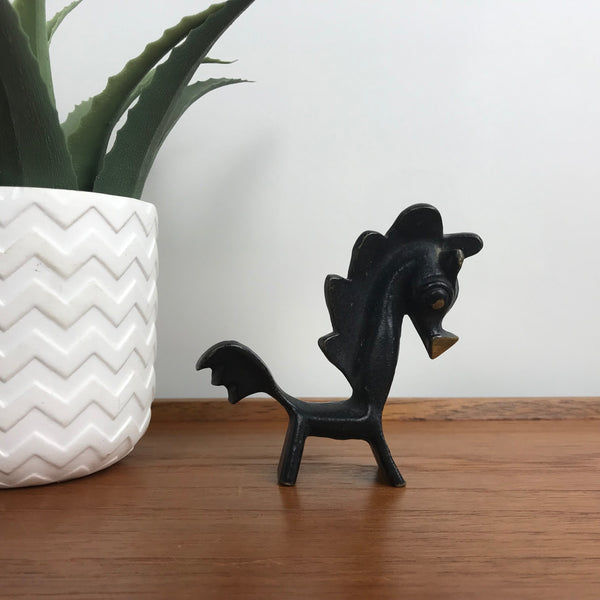Mid Century Brass Walter Bosse Style Horse