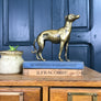 Mid Century Brass Greyhound