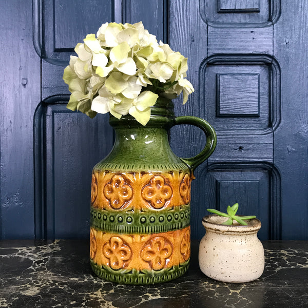 Vintage West German Ceramic Vase #489-23
