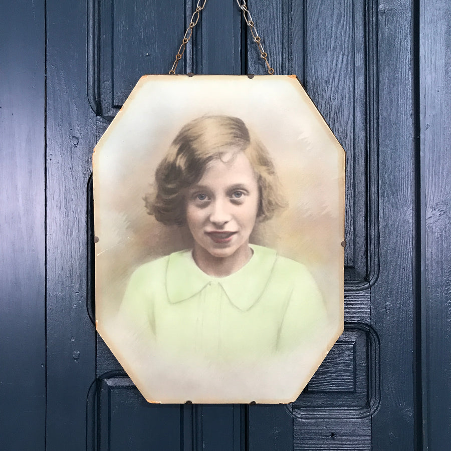 Vintage 1930s 'Young Girl' Portrait