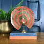 Mid Century Brass Peacock Ornament (large)