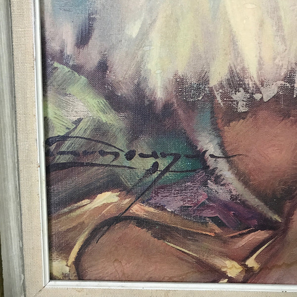 Vintage 1960s 'Ballerina' Framed Print