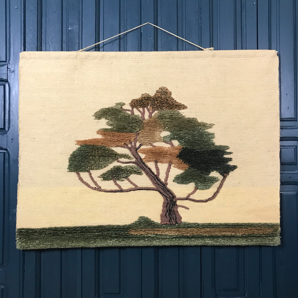 Vintage Macrame 'Tree' Wall Hanging *LARGE*