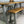 Reclaimed A-frame rustic trestle table - 190 x 90cm (grey)