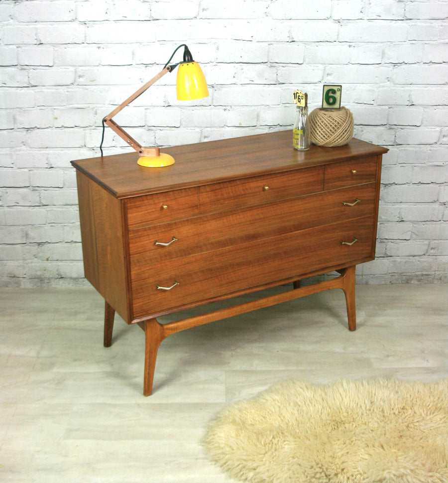 Vintage 1950s Alfred Cox Chest of Drawers