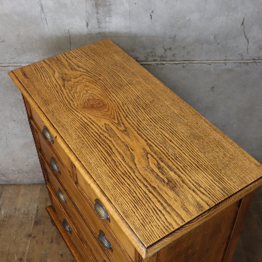 antique_oak_chest_0f_drawers_rustic_tallboy