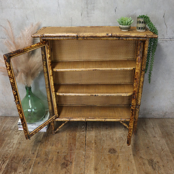 antique_victorian_vintage_tiger_tortoise_bamboo_display_cabinet