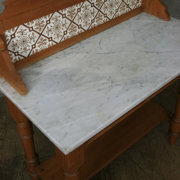 antique_rustic_vintage_pine_marble_washstand