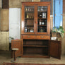 antique_vintage_walnut_display_cabinet
