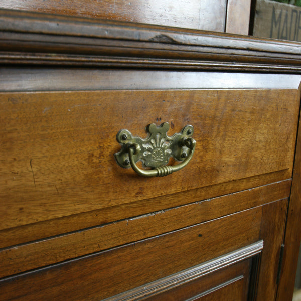 antique_vintage_walnut_display_cabinet