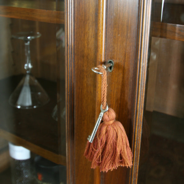 antique_vintage_walnut_display_cabinet