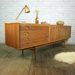 Robert Heritage Hamilton Teak Sideboard produced by Archie Shine