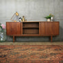 e.w.bach.sejling.skabe.teak.vintage.danish.sideboard