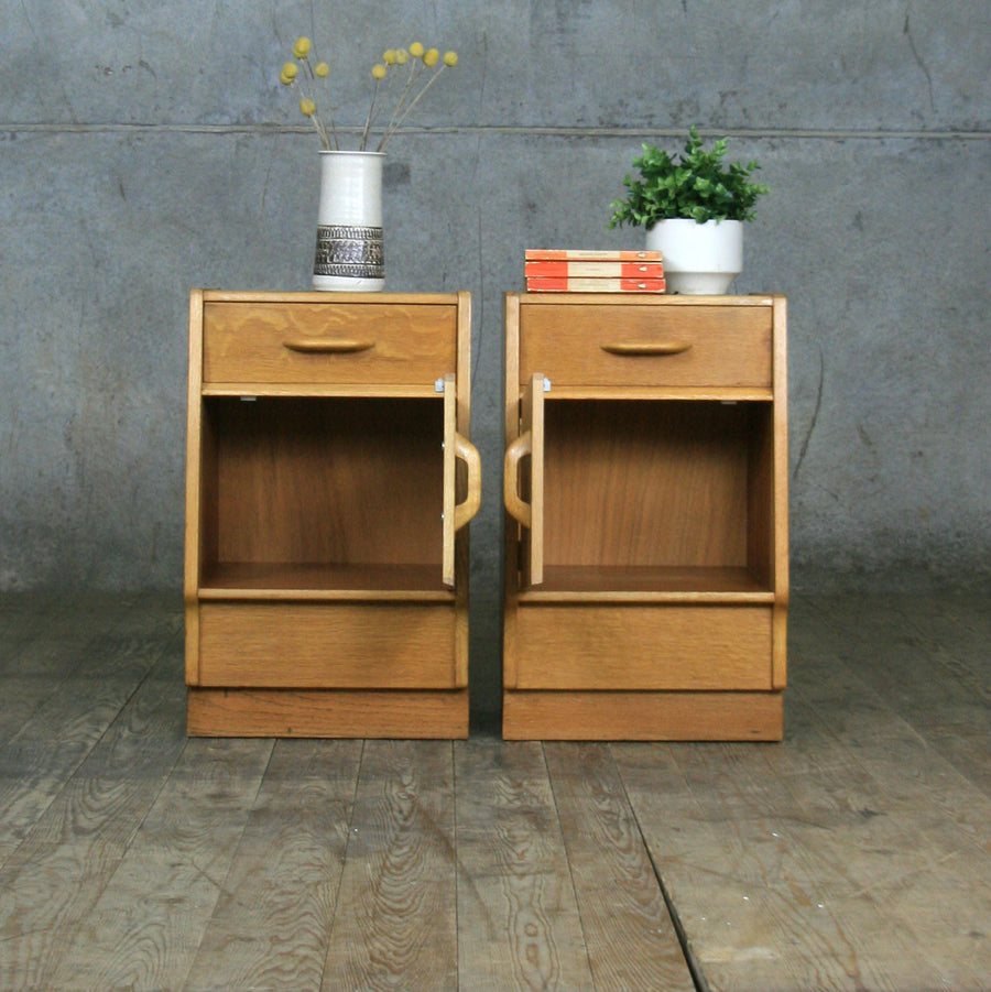 A Pair of Mid Century E-Gomme Bedside Tables