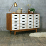 Vintage Esavian James Leonard School Drawers