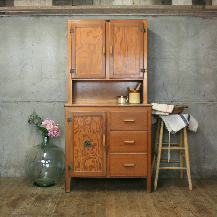 eureka_vintage_rustic_pine_kitchen_cabinet_pantry
