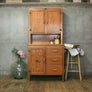 eureka_vintage_rustic_pine_kitchen_cabinet_pantry