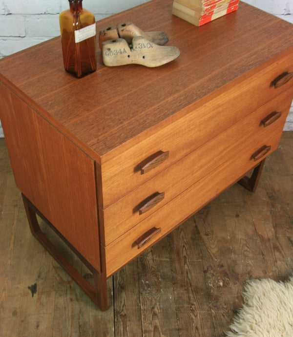 G Plan Quadrille Mid Century Teak Chest of Drawers