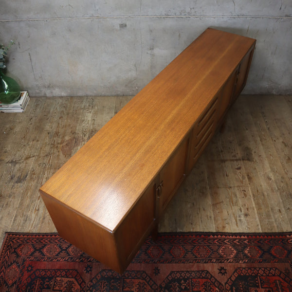 Mid Century G-Plan Large Fresco Teak Sideboard - 2406a