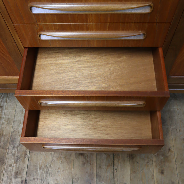 Mid Century G-Plan Large Fresco Teak Sideboard - 2406a