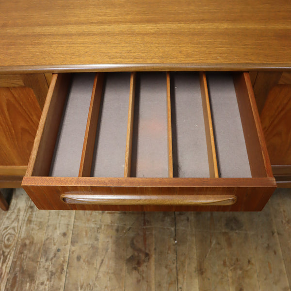 Mid Century G-Plan Large Fresco Teak Sideboard - 2406a