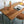 **Bespoke order for Adam** 'The Hairpin' Iroko Desk/Table with steel legs