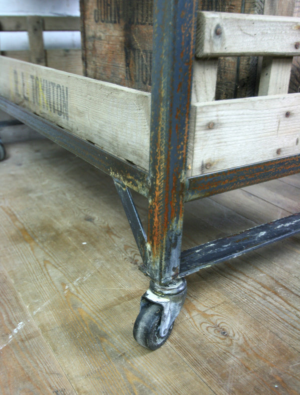 Industrial Steel Kitchen/Retail/Restaurant Display Trolley **Made to Order**