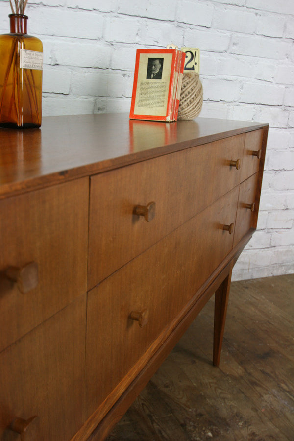 Vintage McIntosh Teak Low Chest of Drawers