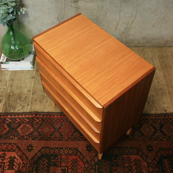 Mid Century Teak Chest of Drawers – 1511g (Pair Available)