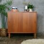Mid Century Danish Teak Media Cabinet
