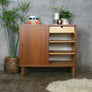 Mid Century Danish Teak Media Cabinet