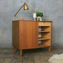Mid Century Danish Teak Media Cabinet