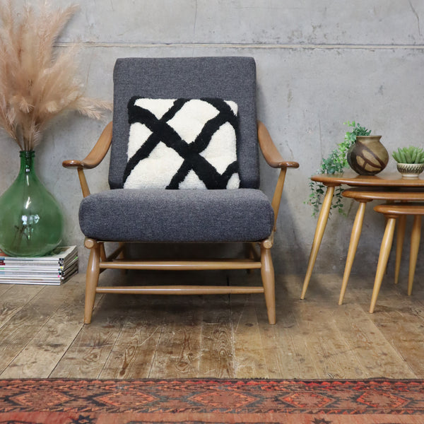 Ercol Model 442 Bergere Armchair #1 (Pair available) 2705e