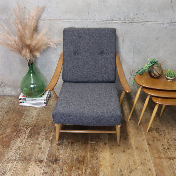 Ercol Model 442 Bergere Armchair #1 (Pair available) 2705e