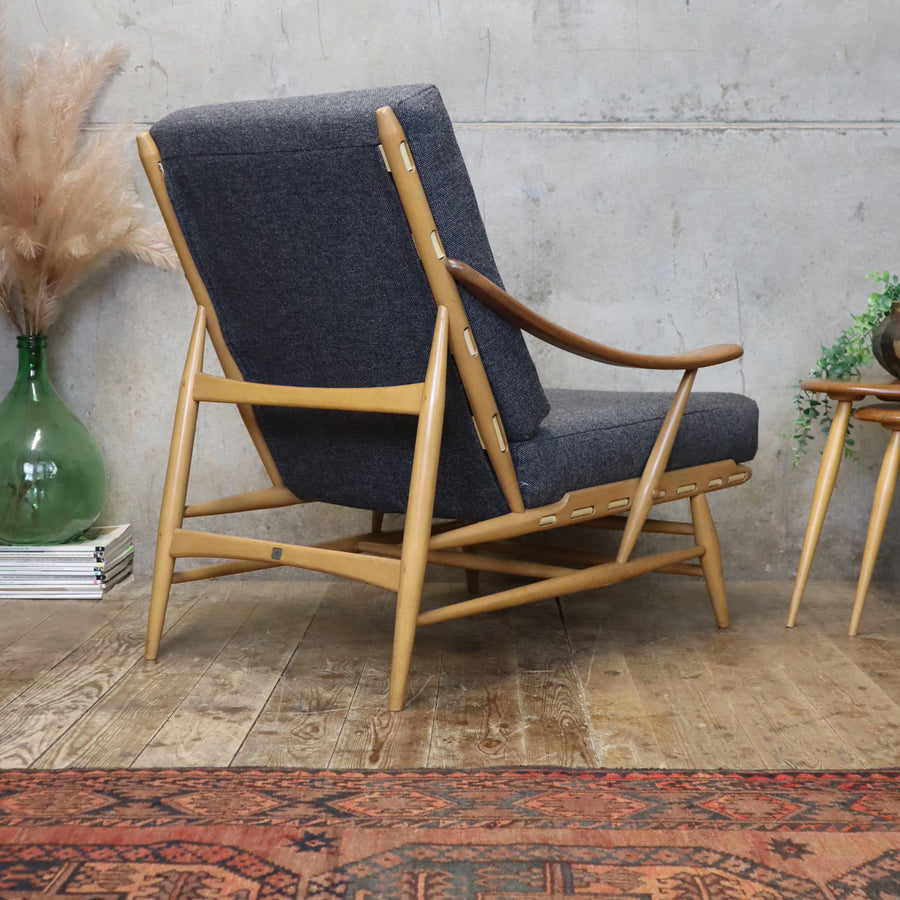 Ercol Model 442 Bergere Armchair #1 (Pair available) 2705e
