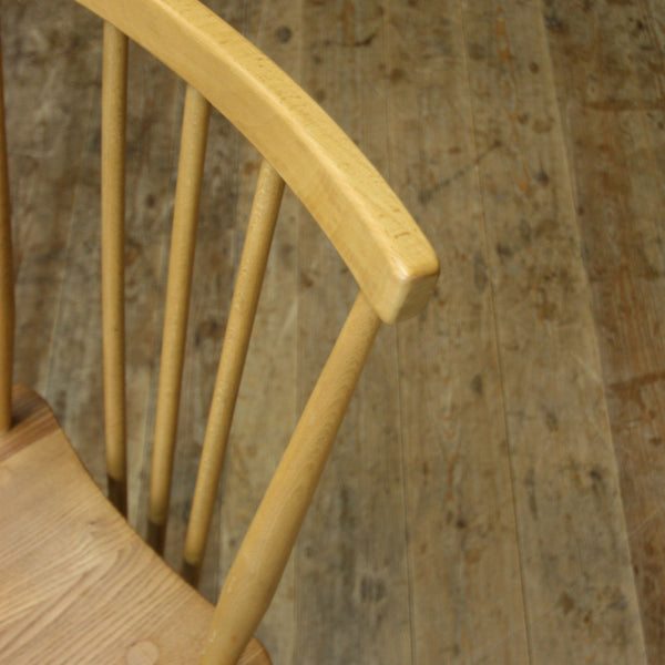 X4 Set of Four Vintage Ercol Model 391 Chairs - 2109c