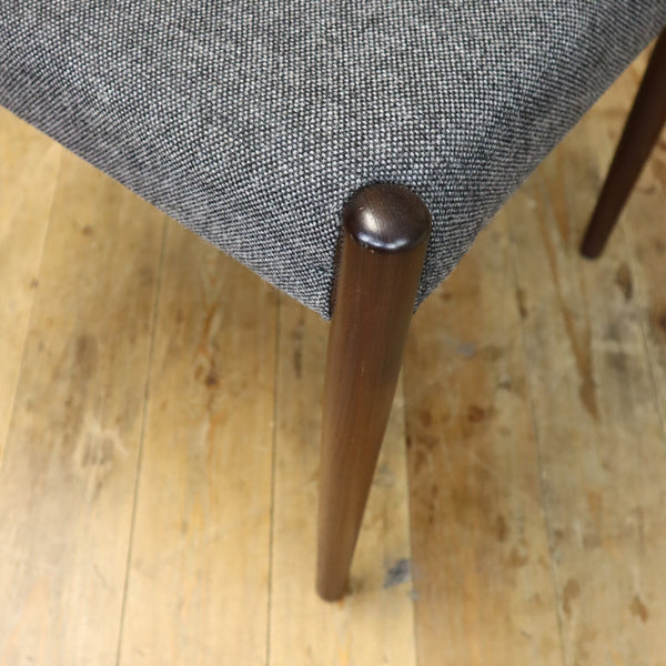 Pair of (X2) Mid Century Upholstered Dining Chairs - 2201c