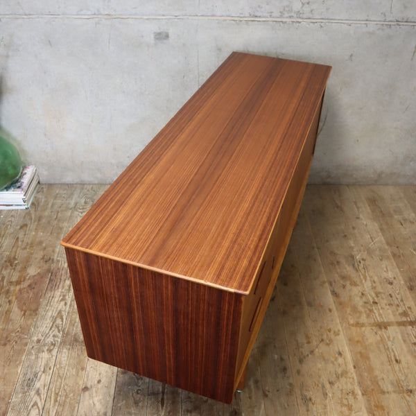 Mid Century Small Teak Sideboard - 1405f