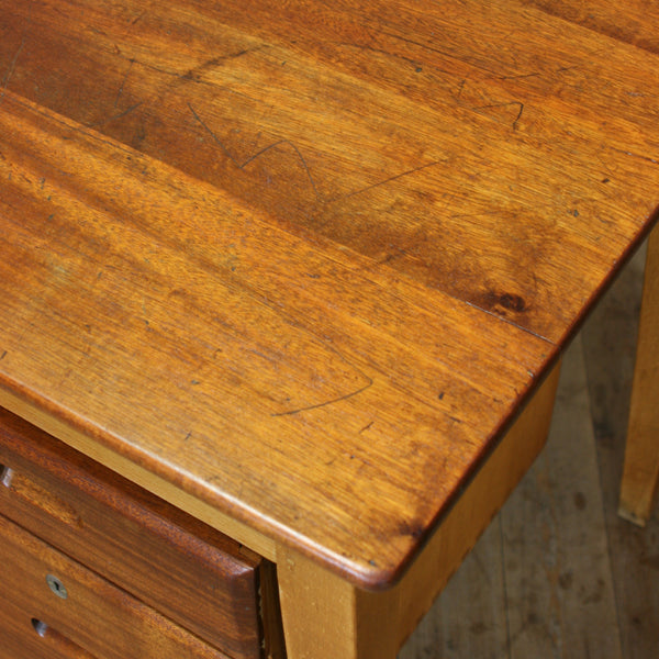 Mid Century Kandya School Teachers Desk #2103c3