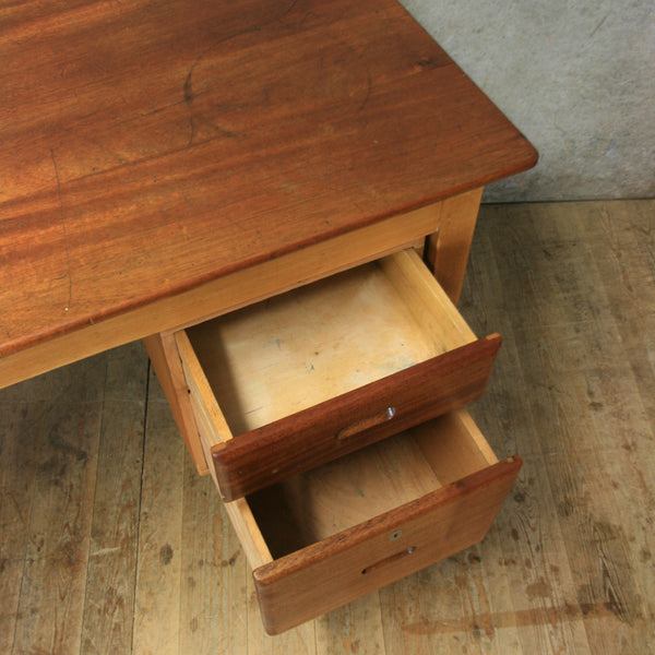 Mid Century Kandya School Teachers Desk #2103c3