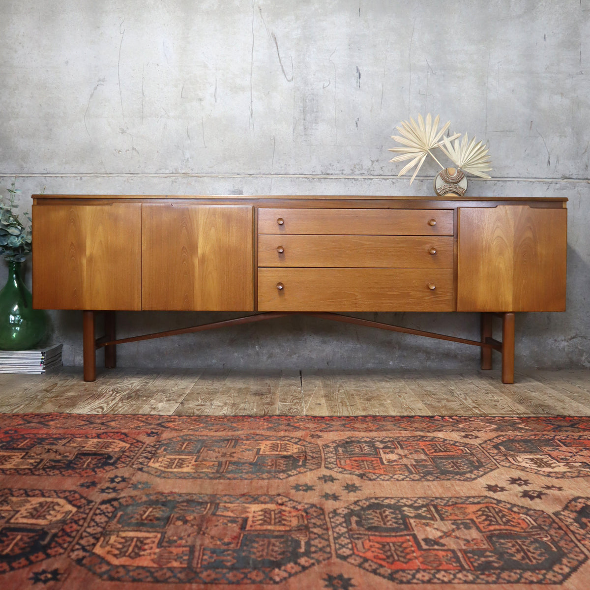 Rare Mid Century Large Nathan Sideboard - 0807g – Mustard Vintage