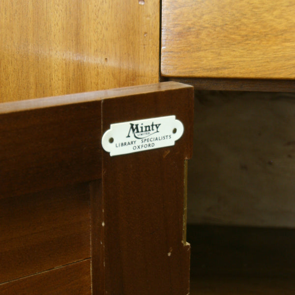 Small Mid Century Walnut Sideboard - 0707d