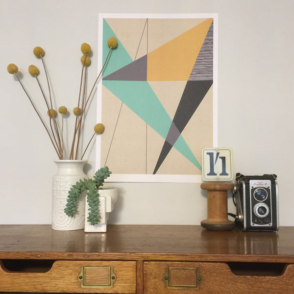 Modernist Geometric Print