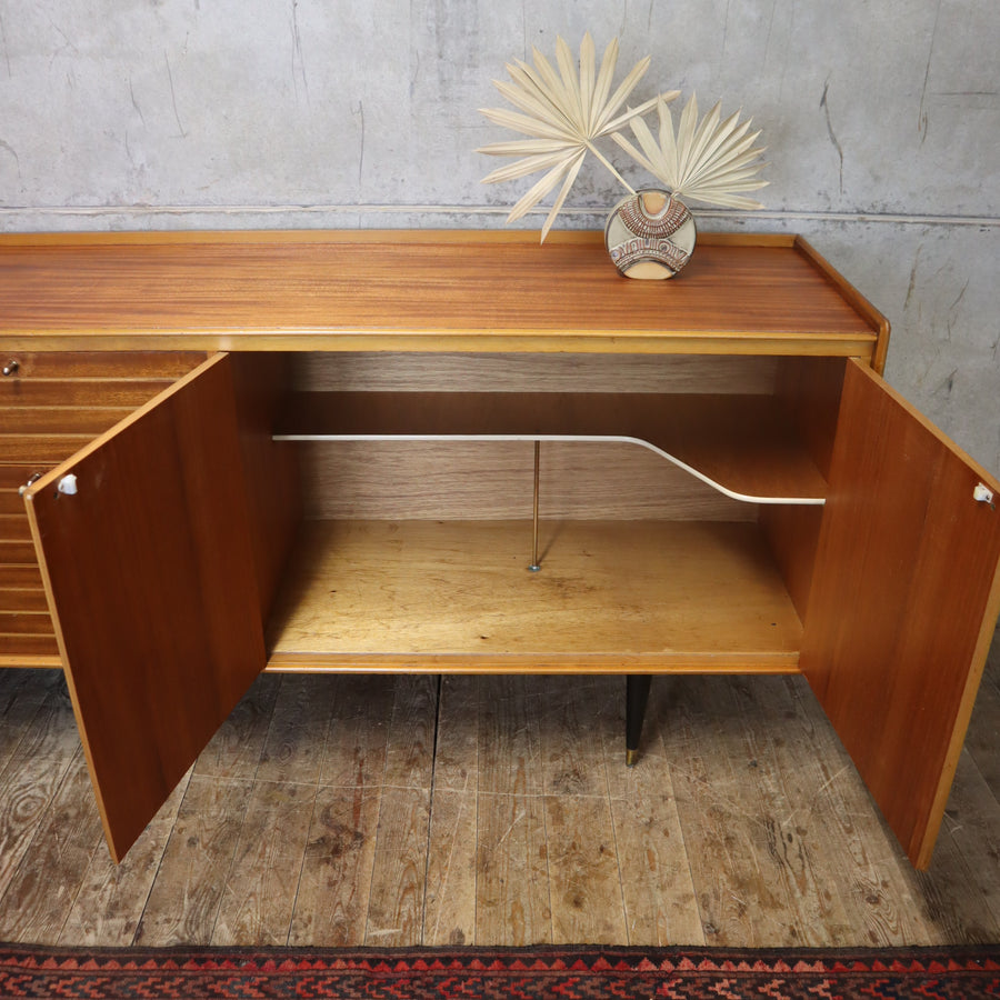 Mid Century Nathan Sideboard - 1405d – Mustard Vintage