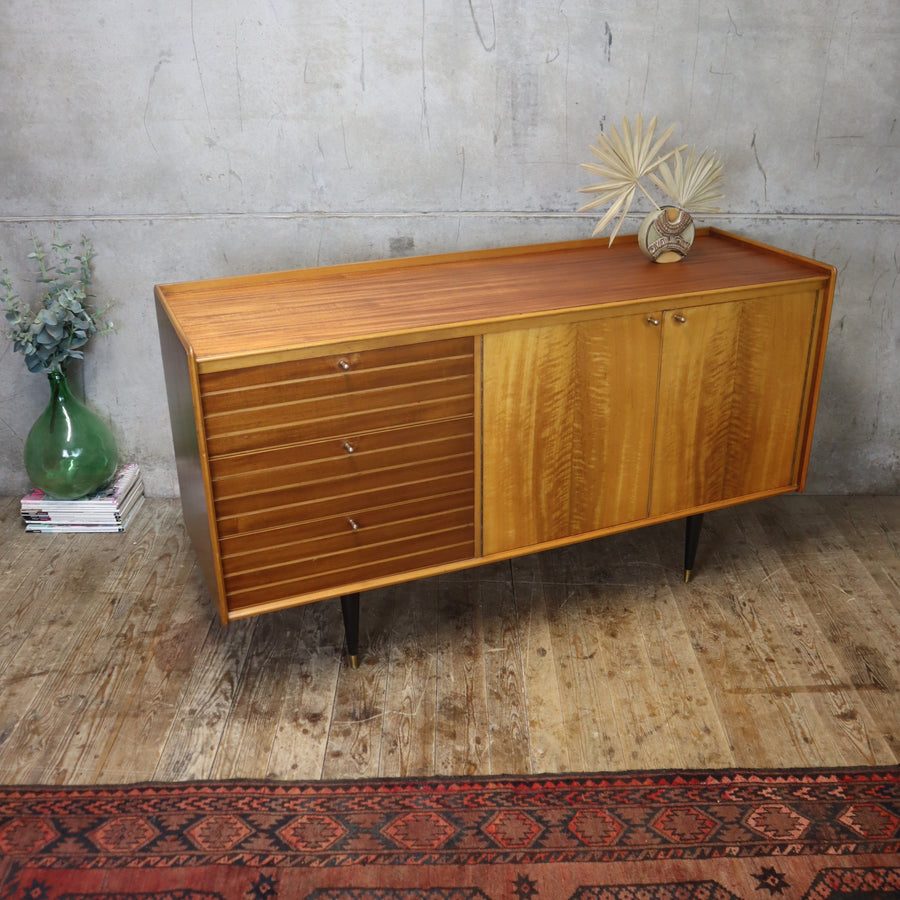 Mid Century Nathan Sideboard - 1405d – Mustard Vintage