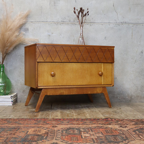 mid_century_oak_trimline_chest_of_drawers_bedside_cabinet